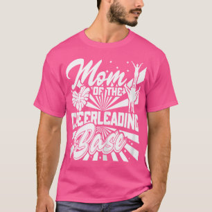 Camiseta Mãe da Base de Cheerleading Cheer Cheerleader