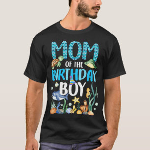 Camiseta Mãe Da Bebida Do Oceano Oceânico Aniversário