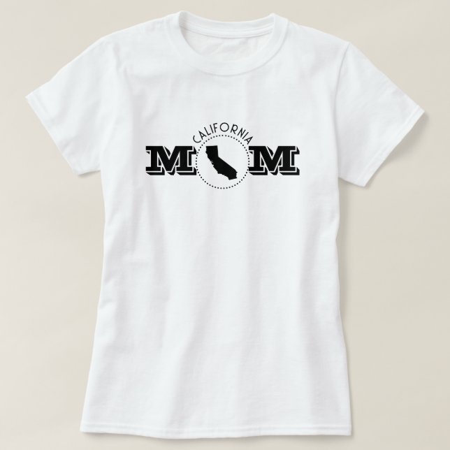 Camiseta Mãe da Califórnia  (Frente do Design)
