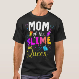 Camiseta mãe da coroa da rainha do lodo Par de Aniversári