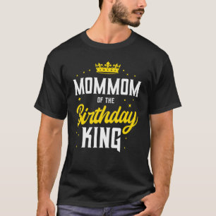 Camiseta Mãe Da Coroa Do Partido Rei Aniversário Celeb