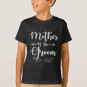 Camiseta Mãe Da Design De Noiva Para Um Casamento De Noiva