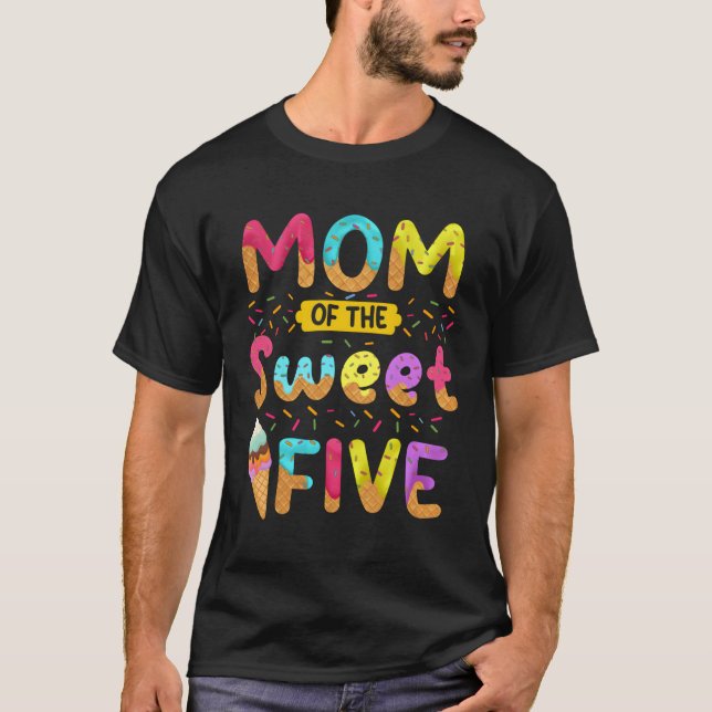 Camiseta Mãe Da Doce Cinco 5 (Frente)