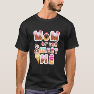 Camiseta Mãe Da Doce Garota Docinho Sorvete