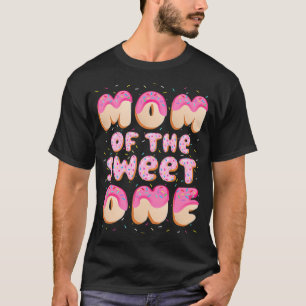 Camiseta Mãe Da Doce Parte rosquinha Engraçada De Um primei