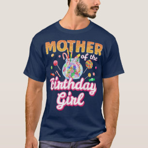 Camiseta Mãe Da Família Aniversário Candy Candy