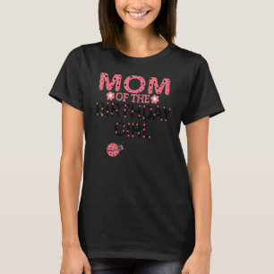 Camiseta Mãe Da Família Birthday Girl Correspondendo À Lady