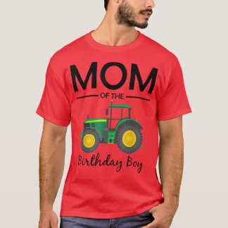 Camiseta Mãe Da Família De Festa De Fazenda De Aniversário 