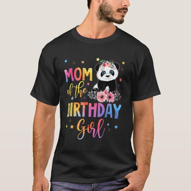 Camiseta Mãe Da Flor Mãe Do Urso De Panda (Frente)