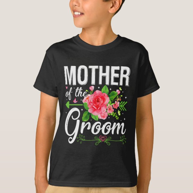 Camiseta Mãe da Mãe do Noivado de Casamento de Noite (Frente)
