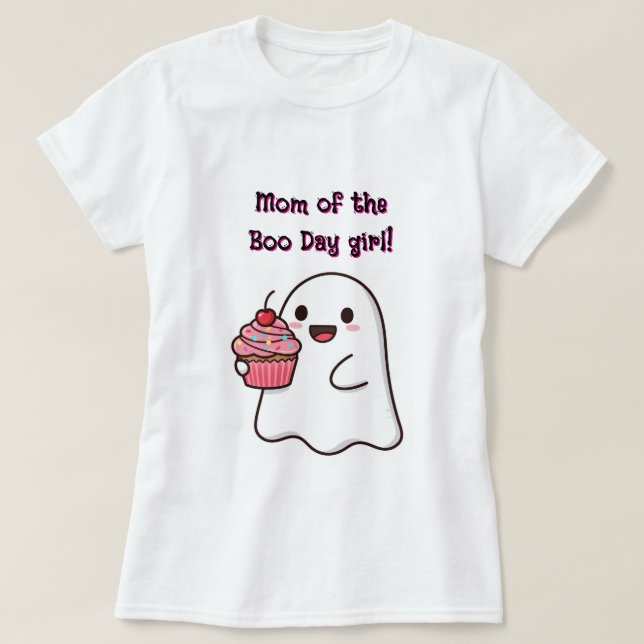 Camiseta Mãe da Menina do Boo (Frente do Design)