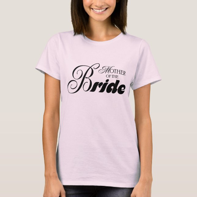 Camiseta Mãe da Noiva Bold (Frente)