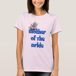 Camiseta Mãe Da Noiva Bridal De Casamento Bonito