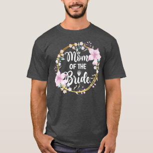 Camiseta Mãe Da Noiva Chuveiro De Noiva Da Noiva Mãe