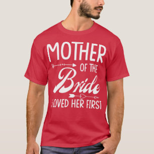 Camiseta Mãe Da Noiva Eu Amava Seu Primeiro Casamento Casad