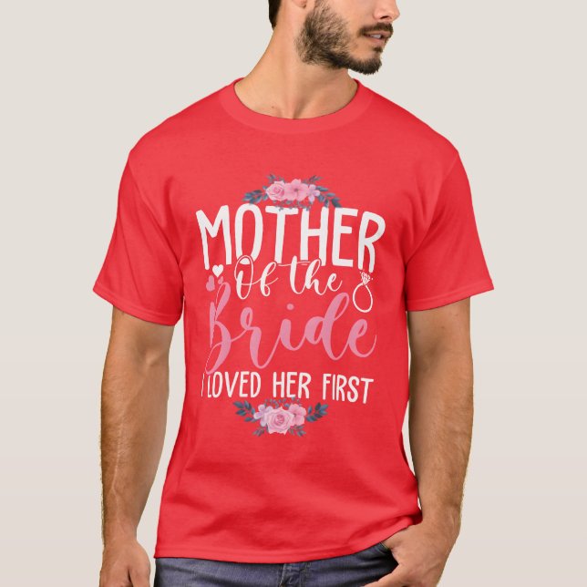 Camiseta Mãe da Noiva Feliz Mães (Frente)