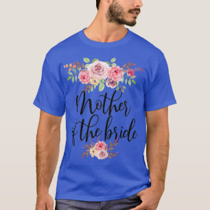 Camiseta Mãe Da Noiva Festa De Casamento Das Damas De Honra
