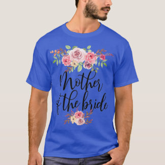 Camiseta Mãe Da Noiva Festa De Casamento Das Damas De Honra