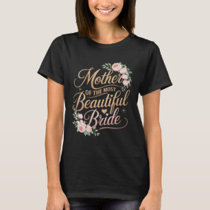 Camiseta Mãe Da Noiva Mais Bonita2