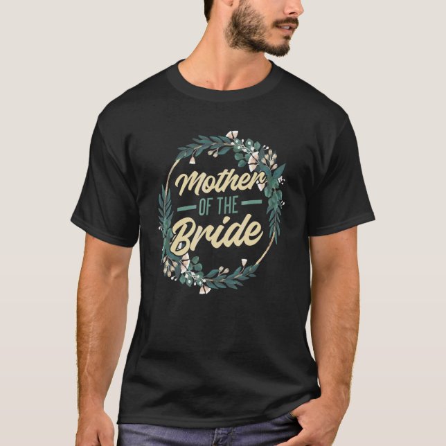 Camiseta Mãe Da Noiva Mamãe Casamento (Frente)