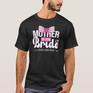 Camiseta Mãe da noiva mamãe para casamento ou despedida de 