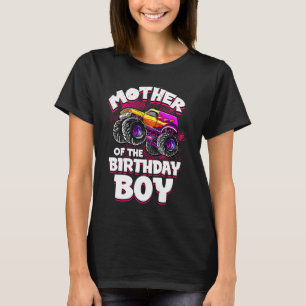 Camiseta Mãe Da Parte De Mães Do Monstro De Aniversário