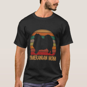Camiseta Mãe da Pomerânia Pompom Proprietária do Cachorro M