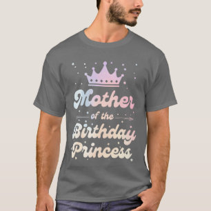 Camiseta Mãe da Princesa de Aniversário