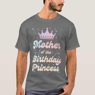 Camiseta Mãe da Princesa de Aniversário
