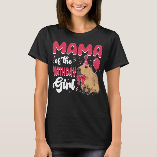 Camiseta Mãe da roupa de Design de aniversário (Frente)