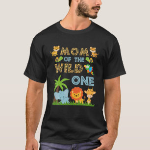 Camiseta Mãe Da Selva Safari Ani, Um Jardim Zoológico Selva