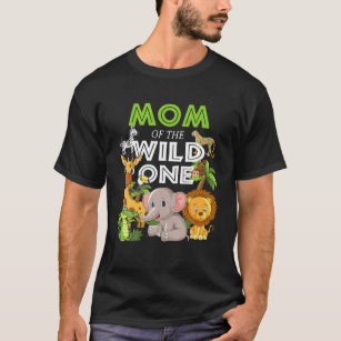 Camiseta Mãe Da Selva Safari Ani, Um Jardim Zoológico Selva