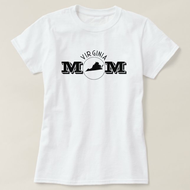 Camiseta Mãe da Virgínia  (Frente do Design)