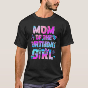 Camiseta Mãe das Meninas de Aniversário do K-Pop Família de