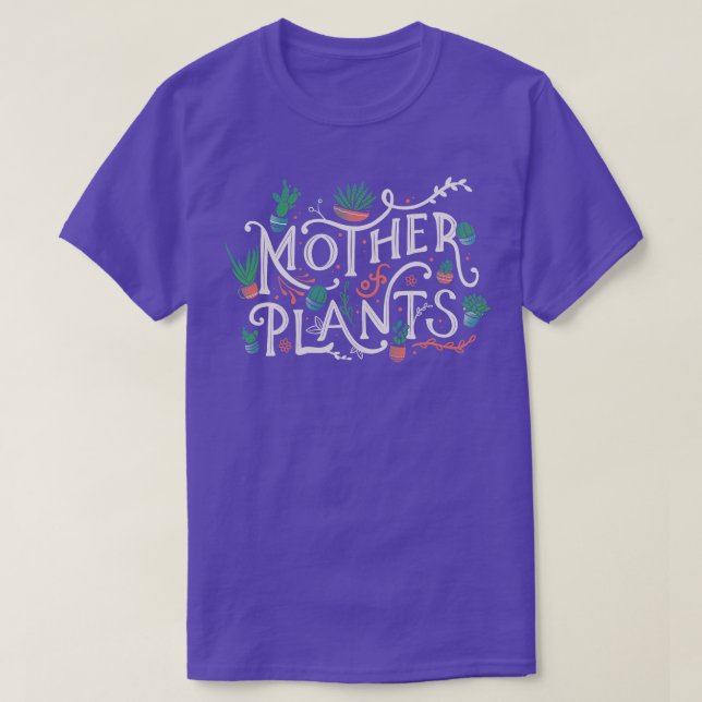 Camiseta Mãe das Plantas (Frente do Design)