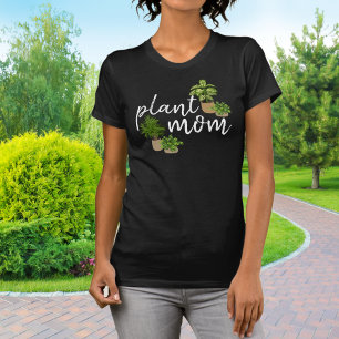 Camiseta Mãe das Plantas Casa de Plantas Verdes Branco Botâ