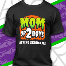 Mãe de 2 Meninos Nada Me Assusta Dia das Bruxas Di