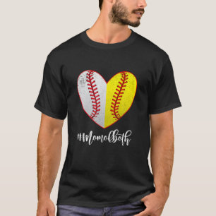 Camiseta Mãe De Ambos Softball