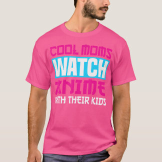Camiseta Mãe de Anime Kawaii Fãs de Cosplay Mangá Japão Dia