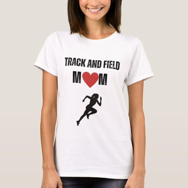 Camiseta Mãe de atletismo (Frente)