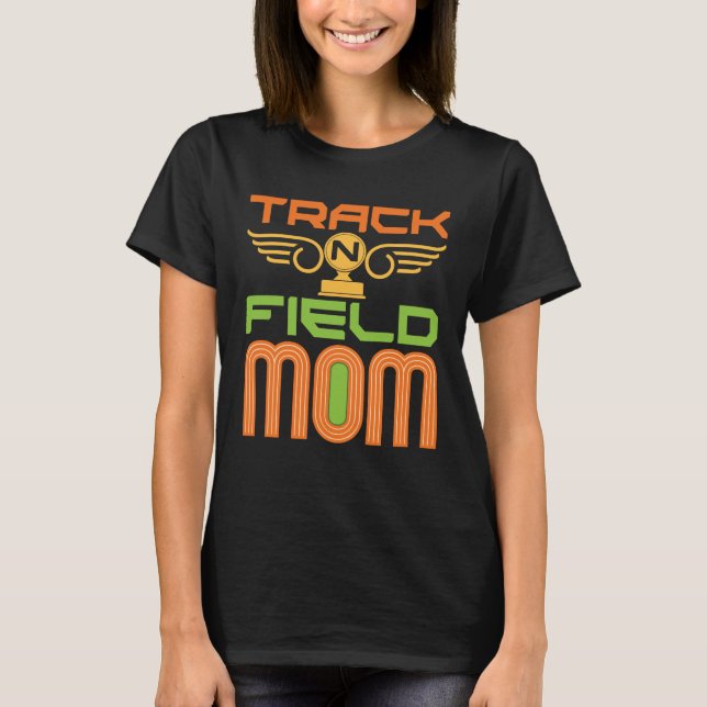 Camiseta Mãe de Atletismo  (Frente)