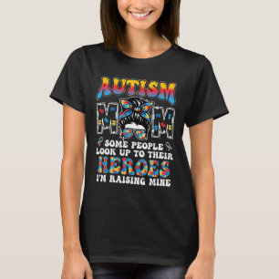Camiseta Mãe de Autista Criando Herói Groovy Coque Desarrum