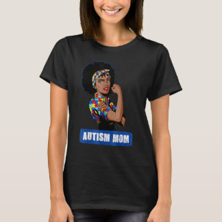 Camiseta Mãe de Autista Inquebrantável Conscientização do