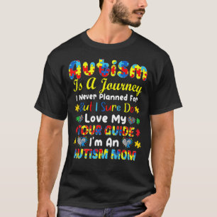 Camiseta Mãe de Autista Mês de Conscientização do Autismo