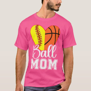 Camiseta Mãe de Ball, mãe de softball