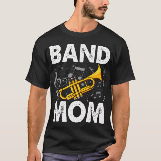 Camiseta Mãe de Banda Orgulhosa Banda Musical Marcha