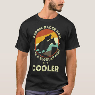 Camiseta Mãe de barril como mãe normal, mas bar mais legal