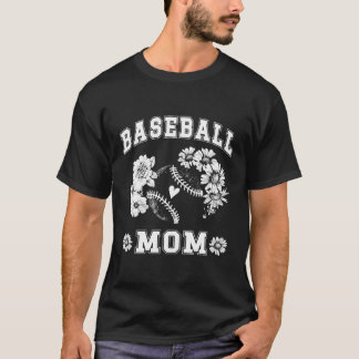 Camiseta Mãe de Baseball Orgulhosa
