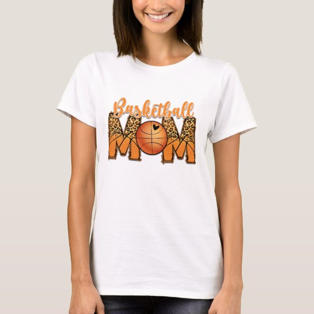 Camiseta Mãe de Basquete  (Frente)