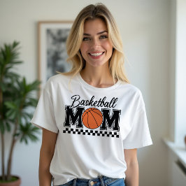 Camiseta Mãe de basquete